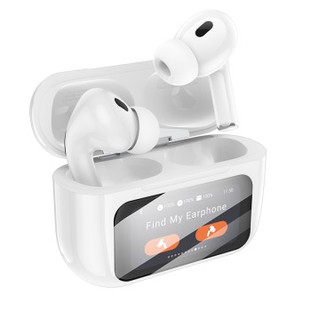 BOROFONE TWS BLUETOOTH EARPHONES BW76 BROCADE ANC WHITE - 2