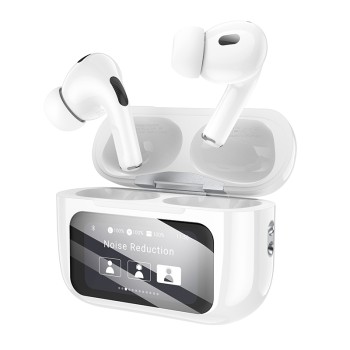 BOROFONE TWS BLUETOOTH EARPHONES BW76 BROCADE ANC WHITE - 8