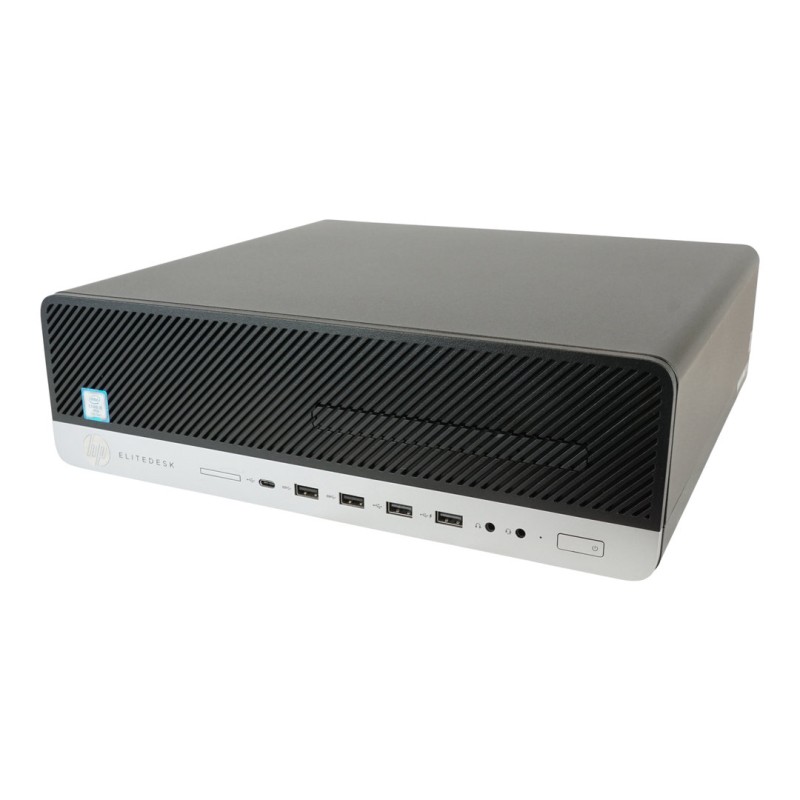 HP EliteDesk 800 G4 SFF , I5-8500, 8GB, 256GB SSD ,Win 10 Pro - 1