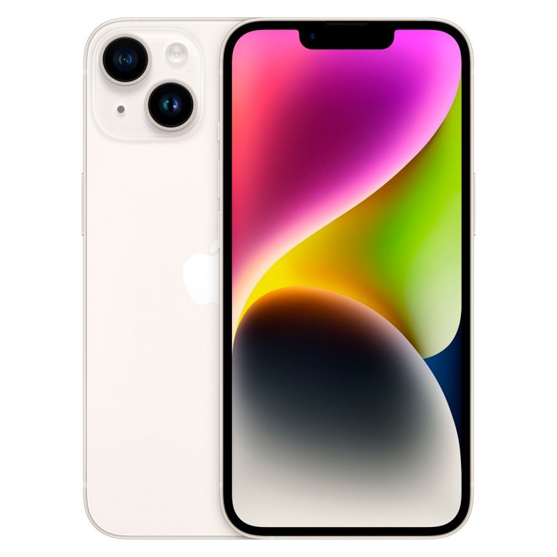Mobile_iPhone 14 128GB Starlight_USED - 1